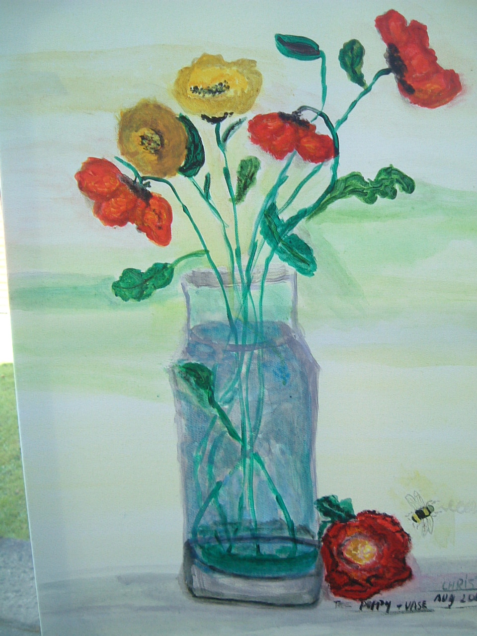 Poppy in Vase